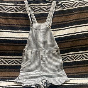 <<the cutest striped overalls>>